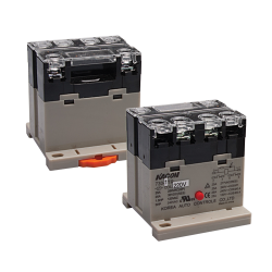 Electro Mechanical Power Relay, DIN Rail mount & screw terminals, 30A SPST NO, 110VAC coil input