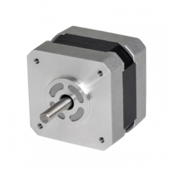 Autonics 2 Phase Stepping motor, 42mm Square, 1.2 A/phase, 2.97kgf-cm Torque, Single shaft, Unipolar connection