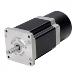 Autonics 5-Phase Stepping motor, 85mm Square, Single Shaft, 2.8 A/phase, 21 kgf-cm Torque,  Built in Brake, Bipolar connection