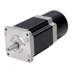 Autonics 5-Phase Stepping motor, 60mm Square, Single Shaft, 2.8 A/phase, 16.6 kgf-cm Torque, Built in Brake, Bipolar connection