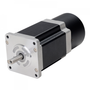 Autonics 5-Phase Stepping motor, 85mm Square, Single Shaft, 2.8 A/phase, 41 kgf-cm Torque,  Built in Brake, Bipolar connection