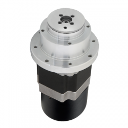 Autonics 5-Phase Stepping motor, 60mm Square, 1.4 A/phase, 50 kgf-cm Torque, Single Shaft, Built in actuator & Brake, Bipolar connection