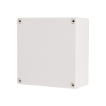 Plastic Enclosure, ABS, Gray Color, S type for Lift-off screw cover, W6.30 x L6.30 x D2.76" size, IP67