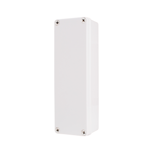 Plastic Enclosure, PC, Gray color, S type for Lift-Off screw cover, W3.15 x L9.84 x D2.76" size, IP67 (UL)