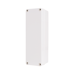 Plastic Enclosure, PC, Gray color, S type for Lift-Off screw cover, W3.15 x L9.84 x D3.35" size, IP67 (UL)