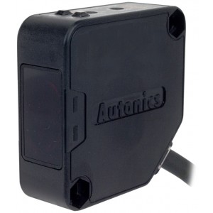 Autonics Photo Sensor, Diffuse Reflective, 300mm Sensing, Light & Dark On, Relay Output, 24-240 VAC & VDC