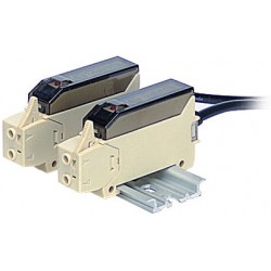 Autonics Fiber Optic Amplifier, Light & Dark On, NPN Output, 12-24 VDC (fiber req'd)