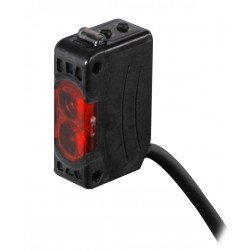 Autonics Photo Sensor, Diffuse, 100mm Sensing, Light & Dark On, NPN Output, 12-24 VDC