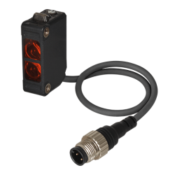 Sensor, Photo, Oil Proof, Retroflective Type, 3M Sensing distance, Cable Connetor Type, Light & Dark On, NPN Output, 10-30 VDC