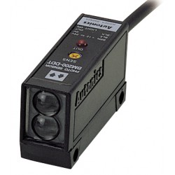 Autonics Photo Sensor, Diffuse Reflective, 200mm Sensing, Light On, NPN Output, 12-24 VDC