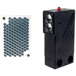 Autonics Photo Sensor, Retroreflective,  2m Sensing, Light & Dark On, NPN Output, 12-24 VDC