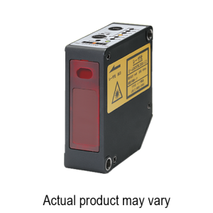 Displacement sensor, built in amplifier, 250mm+/- 150mm measurement range, NPN x 2 & 0-10V, Class 2 laser, 12 - 24VDC, M12 Connector