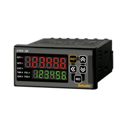 Counter/Timer, W72xH36mm, 6-Digit, LED, 2 Preset, PNP or NPN Input, Prescale value setting,  2 Relay SPDT(1c)+SPST(1a) 250VAC 3A, NPN Open Collector Output, RS485 Communication output, 24-48VDC / 24VAC