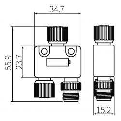 Branch Connector for SFN Series, Y-type