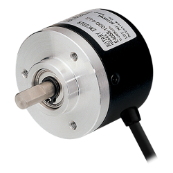 Encoder, Incremental, 40mm OD, 6mm Shaft, 15 PPR, ABZ phase, Totem pole output, 12-24 VDC