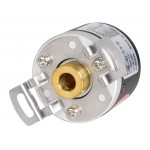 Encoder, Incremental, 40mm OD, Hollow 12mm Shaft, 20PPR, ABZ phase, NPN open collector output, 12-24 VDC