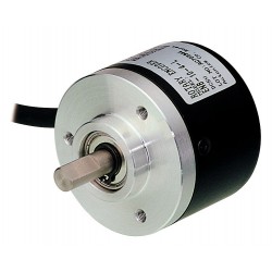 Encoder, Incremental, 40mm OD, 6mm Shaft, 100 PPR, ABZ phase, NPN open collector output, 5 VDC