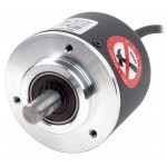 Encoder, Incremental, 50mm OD, 8mm Shaft, 60 PPR, ABZ phase, Voltage output, 5 VDC