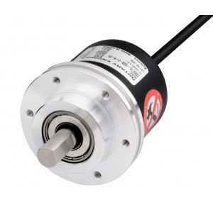 Encoder, Incremental, Synchro 6mm Shaft, 1200 PPR, ABZ phsae, Totem pole output,  5 VDC