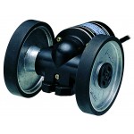 Autonics Encoder, Incremental, Wheel Type, 1 Pulse Per mm, Quadrature Totem Pole Output, 12-24 VDC