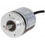 EP50S8-180-1R-P-5, Encoder, Absolute, 8mm Shaft, 180 division/Rev, BCD  Code, NPN Output, CCW Increase, 5 VDC