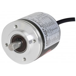 EP50S8-360-1F-P-5, Encoder, Absolute, 8mm Shaft, 360 division/Rev, BCD  Code, NPN Output, CW Increase, 5 VDC