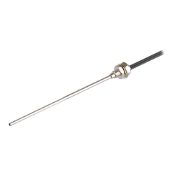 Autonics Fiber Optic Cable, Diffuse Reflective, Ø2.5x15mm + M6x18mm head, Sensing dist. 40mm, 2m Cable length