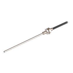 Cable, Fiber Optic, Diffuse Reflective, 3mm Threaded End, 45mm Stainless Tip, 2m Length