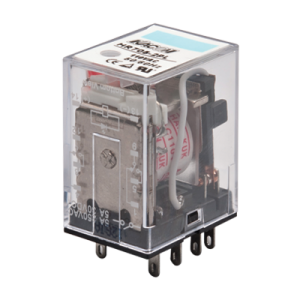Electro Mechanical Relay, Cube type, 5A DPDT, 24VDC coil input, LED  Indiator, Surge protection, (socket req'd)