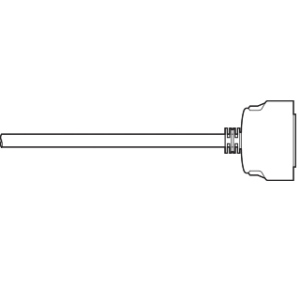 I/O connection cable for CD5, IEEE1284 half pitch 50P, 3m