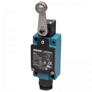 Limit Switch, 72x40x36mm aluminum die-cast body, 1 NO & 1 NC w/ snap action, IP65,, Roller lever actuator
