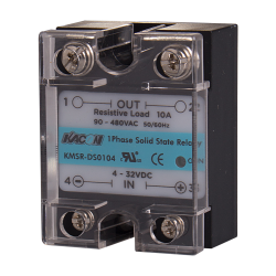 Solid state relay, Single phase, Input 90-264VAC, Load 90-240VAC, 100A, Zero cross