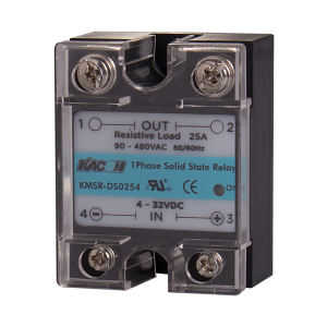 Solid state relay, Single phase, Input 90-264VAC, Load 90-480VAC, 25A, Zero cross