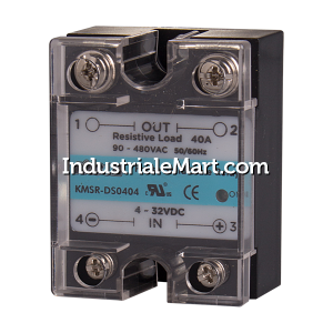 Solid state relay, Single phase, Input 90-264VAC, Load 90-480VAC, 40A, Zero cross
