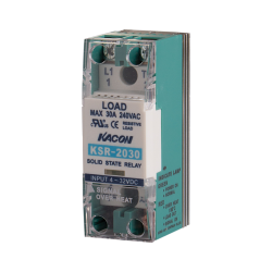 Solid state relay, Over temperature alarm, Single phase, Zerocross, Input 90-240VAC, Load Voltage 90-240VAC, 30A, 5000 dielectric strength