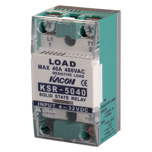 Solid state relay, Over temperature alarm, Single phase, Zerocross, Input 90-240VAC, Load Voltage 90-480VAC, 40A, 5000 dielectric strength