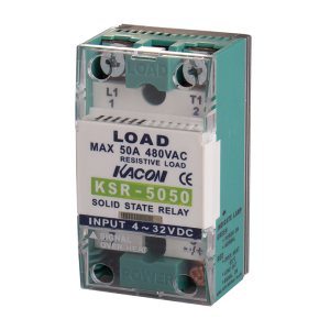 Solid state relay, Over temperature alarm, Single phase, Zerocross, Input 90-240VAC, Load Voltage 90-480VAC, 50A, 5000 dielectric strength