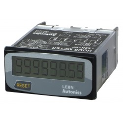 Autonics Hour Meter, 8 digits LCD, 1/32 DIN, Built-in Battery powerd, Selectable front reset key, No Voltage Inhibit Input