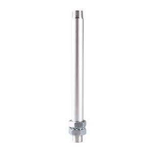 Tower/Signal Light Accessory, Ø22mm Pole, 240mm, 1/2" NPT thread top & 2 x M20 Nuts bottom (for PY7 & MS70)