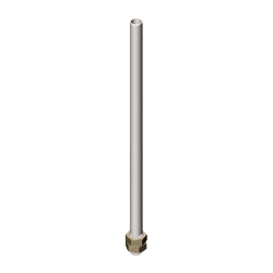 Tower Light Accessory, Pole, M20x1000mm with 2 x M20 Nuts & Washer