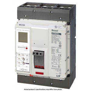 MCCB, Molded Case Circuit Breaker, 3 Pole, 800A, 65kA@480VAC, OCR-1 (Normal), Lugs Line/Load Side, UL Listed