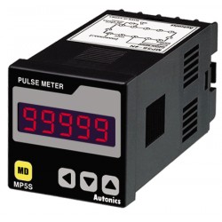 Meter, Pulse, LED, W48xH48mm, 5-Digit, 13 operation modes, Indicator, 100-240 VAC
