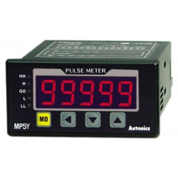 Meter, Pulse, LED W72xH36mm, 5-Digit, 13 operation modes, Indicator, PV (4-20mA) transmission sub output, 100-240 VAC