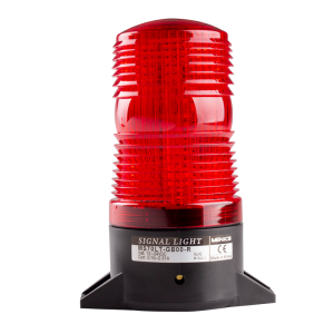 70mm Xenon Strobe light, Surface Mount, 12-48VDC, Red Lens