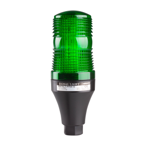 70mm LED Signal light, Pole Mount, Flashing, 110-220VAC, Green Lens