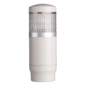 Tower Light, 45mm LED 1 Stack, Steady, 100-220VAC, Clear Lens