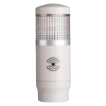 Tower Light, 45mm LED 1 Stack, Steady and flashing, 24VAC/VDC, Clear Lens with built-in buzzer