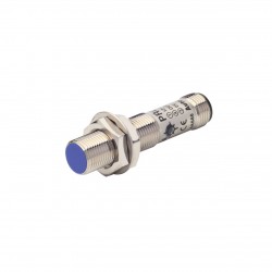 Sensor, Inductive Prox, 12mm Round, Connector type, Shielded, 4mm Sensing, NPN, NO, 3 Wire, 12 - 24 VDC