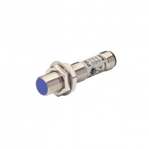 Sensor, Inductive Prox, 12mm Round, Connector type, Shielded, 4mm Sensing, NPN, NC, 3 Wire, 12 - 24 VDC