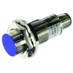 Sensor, Inductive Prox, 30mm Round, Connector type, Shielded, 15mm Sensing, NPN, NO, 3 Wire, 12 - 24 VDC